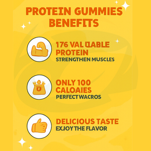 Fournisseur de Gummies Protéinés Personnalisés OEM - Gummies Riches en Protéines pour la Musculation, la Nutrition Sportive et une Alimentation Saine - Product Image 4