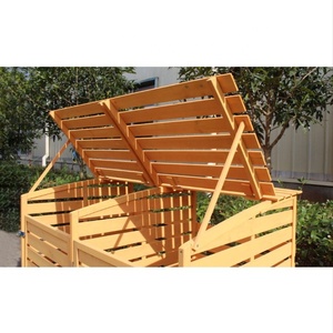 Bidone della spazzatura in legno - Product Image 2