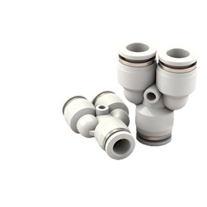 ข้อต่อแบบเชื่อมต่อเร็ว PBT สำหรับสายลม แบบตัว Y รุ่น PY6 8 10 12PW - Product Image 2