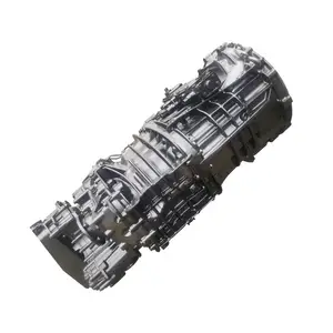 YLW油圧リターダーデュアルクラッチ16速マニュアルトランスミッションギアケース16S2531トラックギアボックス (ZF製)