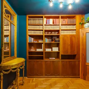 Шкаф-сервант вишневый из массива дерева, настенные шкафы для столовой, винный шкаф в стиле ретро, кабинет для хранения и книжного шкафа