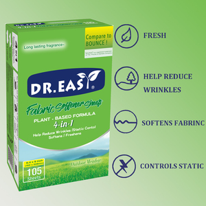 敏感肌のためのOEMペットヘアリムーバー良い臭いドライヤーシート - Product Image 3