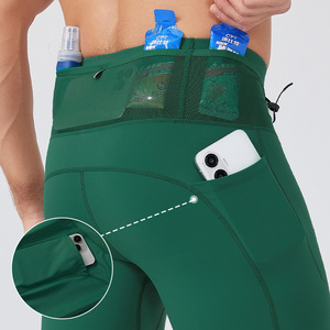 <b>Men</b> <b>Compression</b> Shorts High Elasticity Multi Pocket Running Fitness <b>Tights</b> Adult Sport Wear - Product Image 3
