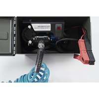 Pompe à air Portable 12v système d'air embarqué réglage de voiture compresseur d'air de voiture tout-terrain avec pistolet à pression des pneus