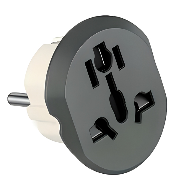 AOTA Universal Travel Adapter Plug ZHC005 UK US to EU European Plug Conversion Multi-functional 10A 250V CE Certified