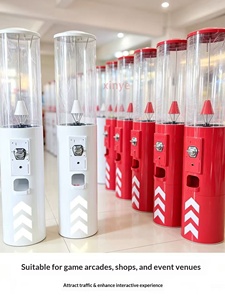Distributore Automatico di Giocattoli in Capsule Senza Fili in Acrilico, a Moneta, per Bambini, con Pagamento tramite Moneta, Carta di Credito e Token - Product Image 2