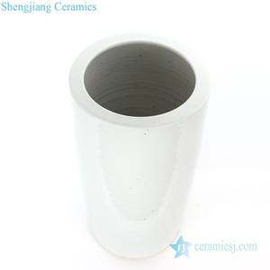 RZPI11 <span class=keywords><strong>Portaombrelli</strong></span> Cilindrico Antico Monocromatico Bianco - Product Image 2