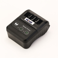 Mini 58mm portátil pequeño recibo Térmico Móvil etiqueta código de barras matriz de puntos pegatina Bill Pos Imprimante Impresora de facturas