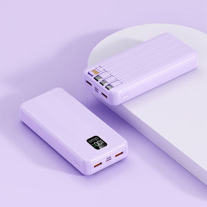 Batterie externe universelle intelligente à double port USB, charge rapide 22,5 W PD, 20000 mAh, 16000 mAh, avec logo personnalisé, dotée de cellules Li-Polymère - Product Image 6