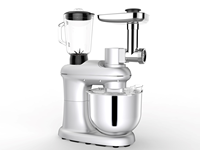 Mélangeur multifonctionnel d'appareils de cuisine personnalisation en usine avec mélangeur et hachoir à viande 1800W 8L
