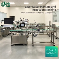 Machine de marquage laser CO2 à circuit fermé pour l'inspection et le tri des produits, conforme aux normes GMP alimentaires, avec traçabilité complète des articles, pour usine de lait infantile