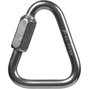 Al-Nasr Triangular Carabiner 316 Stainless Steel Safety Lock Buckle High Load Capacity - Product Image 2