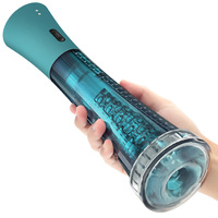 Pompe électrique d'érection entièrement automatique pour hommes Booster assisté à la main Coupe de masturbation Équipement d'exercice