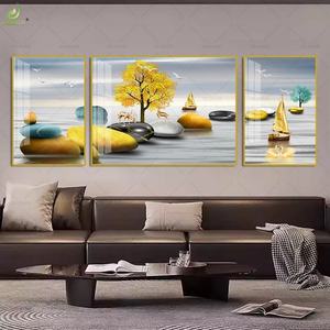 Hermosas Pinturas para Sala de Estar, Cuadros Enmarcados para Sala de Estar, Diseño de Pinturas para Sala de Estar en Venta - Product Image 2