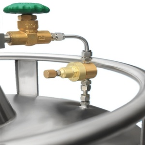 Tanque de Nitrógeno Líquido Criogénico N2 YDZ-100 de 100L con Monitoreo Remoto y Auto-Pressurización para Fabricación de Semiconductores - Product Image 1