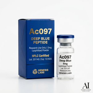 Multi-Color Custom Peptide Boxes Wholesale Luxury Logo <b>Printed</b> <b>Packaging</b> for Laboratory Vials 2ml 3ml 5ml Case Shipping Optimize - Product Image 1