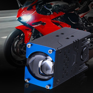 Proyector LED con Lente de Niebla, Focos Automáticos, Luz Auxiliar Bi-LED, Mini Luces de Conducción, Luces para Parrilla de Motocicleta y Automóvil - Product Image 2