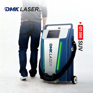Portable DMK GT-<strong>500</strong> Trolley Mounted Pulsed <strong>Laser</strong> Cleaning Machine for Industrial Metal Rust &amp; Paint Removal - Product Image 2