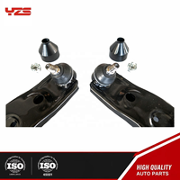 Bras de suspension inférieur avant (noir) YZS pour Daihatsu SIRION (M3_) 1.0 (M300)(2005-2013) 48068-B1020