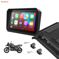 Bestsonic 6-Zoll Smart GPS-Display Besser als Handyhalterung Vorder- und Rückkamera-Unterstützung Nächste Generation Motorrad-Bildschirm für BMW Motorräder