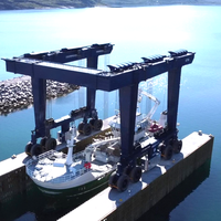 YAOU 600 tonnes 800 tonnes 1000 tonnes grue de Yacht de levage de voyage marin grue de levage de bateau grue de portique de levage de bateau