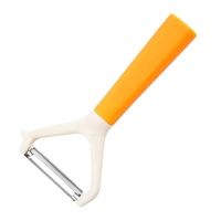 Éplucheur d'orange de qualité supérieure, éplucheur de fruits ultra-affûté pour la cuisine, éplucheur de légumes en forme de Y, éplucheur de pommes de terre avec une poignée polygonale