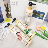 Meilleur Lait Corporel Vegan Éclaircissant Hydratant au Beurre de Karité, Lotion Blanchissante avec AHA, Kojic, Gluta, Curcuma pour Tous Types de Peaux
