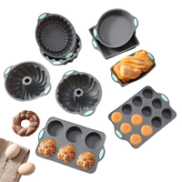 Moules à muffins en silicone sans BPA, moule à gâteau rectangulaire en silicone, moules en silicone pour gâteau, grand moule à gâteau en silicone