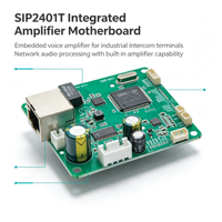 Amplificateur de communication stable SIP2401T, carte mère intégrée pour amplificateur vocal, pour terminaux d'interphonie industrielle