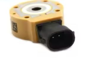 Vanne solénoïde de pompe à injection de carburant jaune pour pelle sur chenilles E320D/E320C, moteur C6.4, références 3125620, 2861511, garantie 1 an - Product Image 3