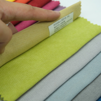Housse de canapé tissée en imitation lin, 100 % polyester teint en fil, respirante et imprimée, pour textiles de maison – Vente directe usine