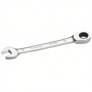 Stanley Flat Ratchet Wrench 89-909 9mm Open End Combination <b>Tool</b> - Product Image 2