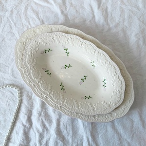 Assiettes et bols <span class=keywords><strong>en</strong></span> céramique <span class=keywords><strong>blanche</strong></span> à motif floral <span class=keywords><strong>en</strong></span> relief style rétro europé<span class=keywords><strong>en</strong></span>, assiettes à soupe <span class=keywords><strong>en</strong></span> <span class=keywords><strong>forme</strong></span> <span class=keywords><strong>de</strong></span> fleurs <span class=keywords><strong>en</strong></span> céramique <span class=keywords><strong>en</strong></span> gros - Product Image 4