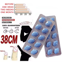Pastillas Azules para la Salud Dietética a Base de Hierbas con Fórmula Personalizada, MOQ Bajo, Entrega Rápida, Se Ofrece Muestra