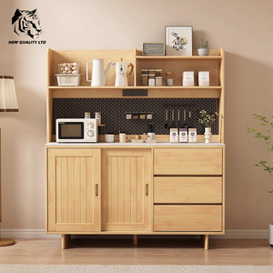 china supplier well priced custom logo huge stock eco-friendly <b>sideboard</b> new designed living room furniture wood <b>kitchen</b> cabinet - Product Image 1