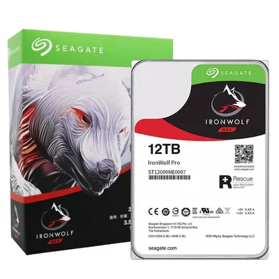 Seagate muslimatironwol f Pro 12TB 72RPM SATA 6 Gb/s 3.5 ''interno NAS HDD