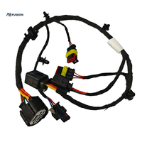 Rangkaian Kabel Mesin dengan Konektor Tahan Air IP67 dan Klip Pemasangan, Kabel Otomotif OEM 12V 24V