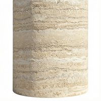 Carrelage en pierre flexible MCM 3 mm, léger, aspect marbre, ignifuge, écologique, revêtement extérieur pour villa