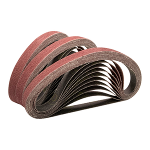 Bandas Abrasivas 20x520 de Óxido de Aluminio para Lijadoras de Banda, Acción de Corte Duradera y Precisa, MOQ 10 Piezas - Product Image 1