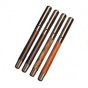 High Quality Eco-Friendly Solid Wood Ballpoint <b>Pen</b> Customized Logo High Grade Wooden Fountain <b>Pen</b> Holder Popular Business Gift - Product Image 2