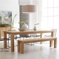 Table à manger / table basse en bois massif, design moderne, écologique, vente en gros