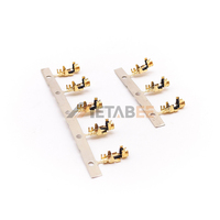 Connecteur femelle MHF4 pour câble noir de 0,81 mm, compatible HSC, terminal coaxial micro RF, 50 ohms, MHF4-CABLE, à sertir