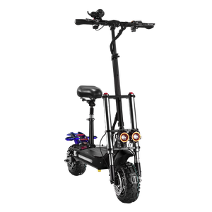 Scooter Eléctrico Plegable de Aluminio de Alta Potencia con Batería de Litio a Prueba de Agua de 60V 38AH, Modelo S3, en Oferta en el Almacén de Canadá, para EE. UU. - Product Image 4