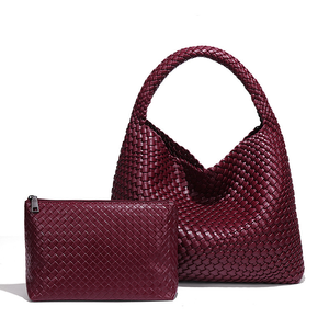 Bolso tejido a mano de mujer a la moda de gran capacidad retro al por mayor de fábrica - Product Image 4