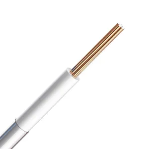 Fil électrique Fil enduit de gaine en nylon isolé PVC 10AWG 12 AWG 14 AWG Thhn Fil et câble électriques