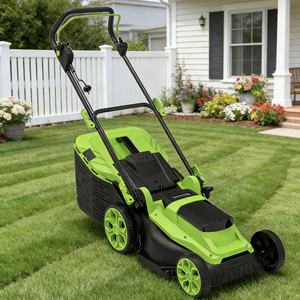 Cortacésped Eléctrico Vertak de 2000 W, Cortacésped Manual con Bolsa Recolectora de Césped para Jardín Comercial, Parque, Césped - Product Image 1