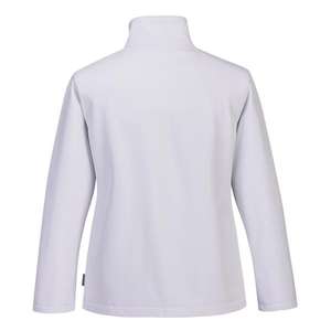 PORTWEST - TK21WHRS Chaqueta blanca Softshell (2L) con estampado y promoción para mujer-EAN 5036108362387 ALL WATHER PROTECTION - Product Image 2