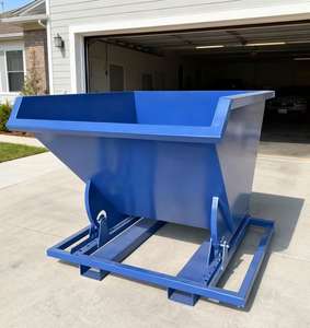 חדש 2 מלגזה מלקיזה פח פח פח אשפה לדלג עבור מסעדה קמעונאית - Product Image 1