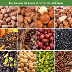 Semilla de Chile tostado a máquina pimienta picante eléctrico melón Gas rotativo sésamo asado horno almendra garbanzos cacahuete - Product Image 6