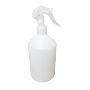 Botella vacía de HDPE de 16 oz (500 ml) para limpiador químico con pulverizador de gatillo, serigrafía y bomba pulverizadora - Product Image 5